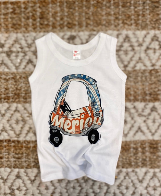 MERICA kids tank