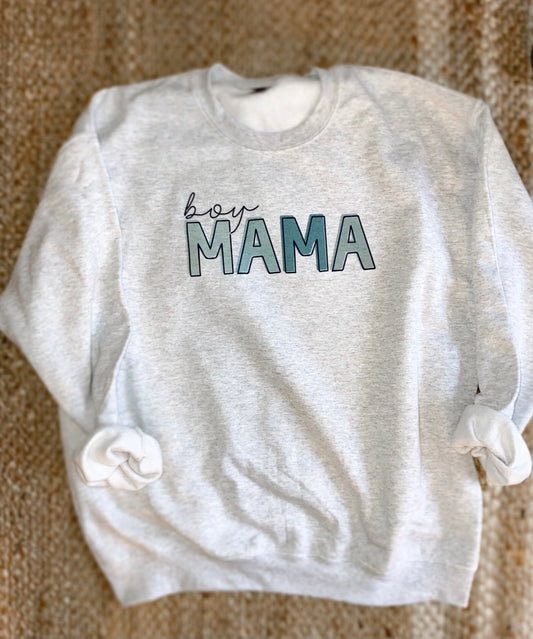 Boy Mama crewneck