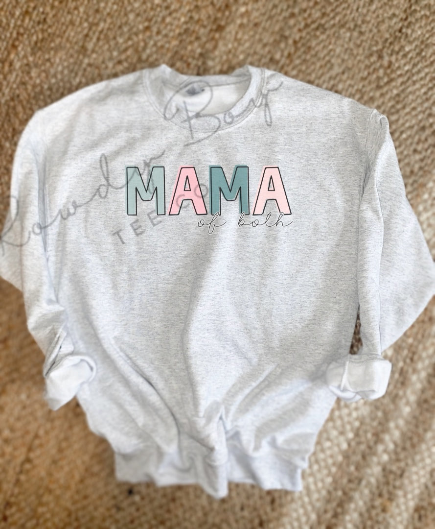 Mama of both crewneck